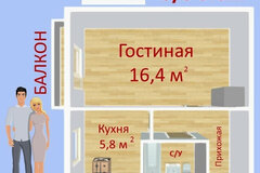Екатеринбург, ул. Донская, 31 (Эльмаш) - фото квартиры