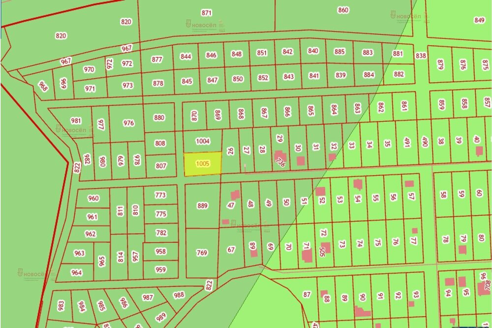 к.п. Улесье, ул. Гранатовая (Чкаловский район) - фото земельного участка (2)