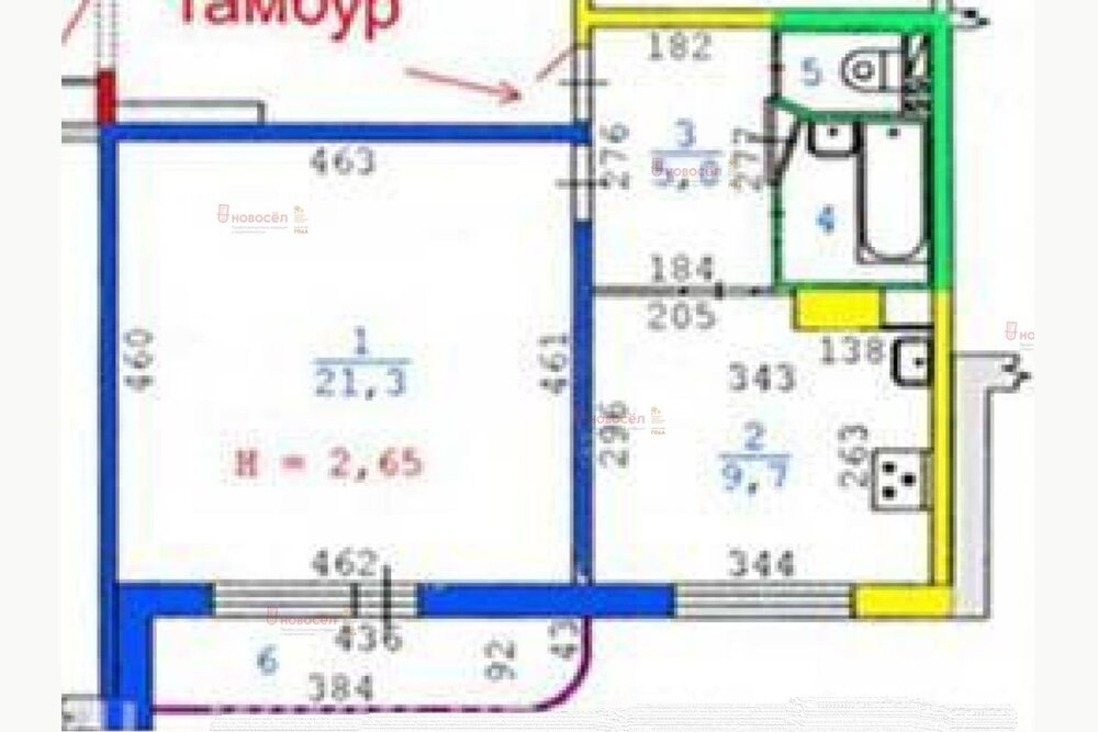 Екатеринбург, ул. 40-летия Комсомола, 32/а (ЖБИ) - фото квартиры (1)