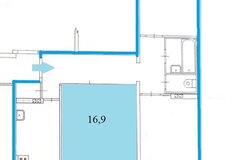 Екатеринбург, ул. Новгородцевой, 35 (ЖБИ) - фото комнаты