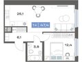 Продажа квартиры: Екатеринбург, ул. Академика Парина, ЖК 