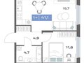 Продажа квартиры: Екатеринбург, ул. Академика Парина, ЖК 