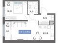 Продажа квартиры: Екатеринбург, ул. Академика Парина, ЖК 