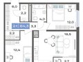 Продажа квартиры: Екатеринбург, ул. Академика Парина, ЖК 