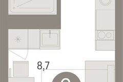 Екатеринбург, ул. Пехотинцев, 2в, Квартал «Депо» (Дом 2) (Старая Сортировка) - фото квартиры