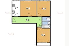 Екатеринбург, ул. Большакова, 17 (Парковый) - фото квартиры