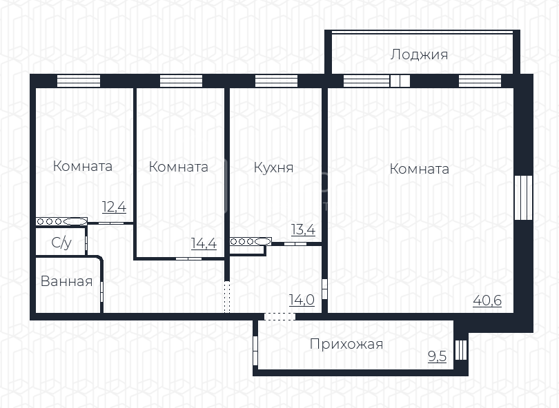 Екатеринбург, ул. Викулова, 63/1 (ВИЗ) - фото квартиры (2)