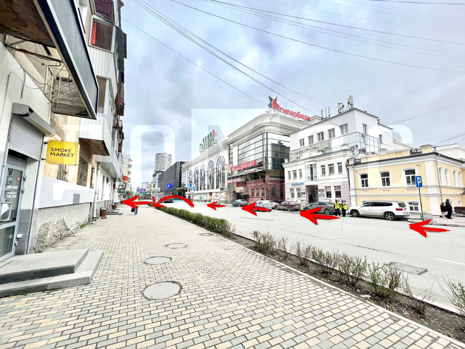 Екатеринбург, ул. Вайнера, 66 (Центр) - фото торговой площади (4)
