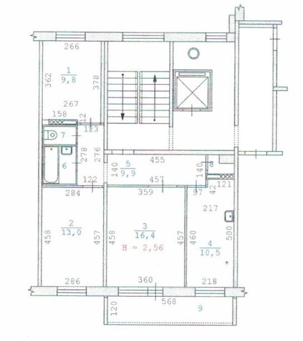 Екатеринбург, ул. Начдива Онуфриева, 4 (Юго-Западный) - фото квартиры (2)