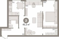 Екатеринбург, ул. Косарева, 17 (Химмаш) - фото квартиры