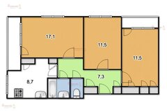 г. Михайловск, ул. Кирова, 6 (Нижнесергинский район) - фото квартиры