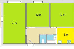 Екатеринбург, ул. Баумана, 48 (Эльмаш) - фото квартиры