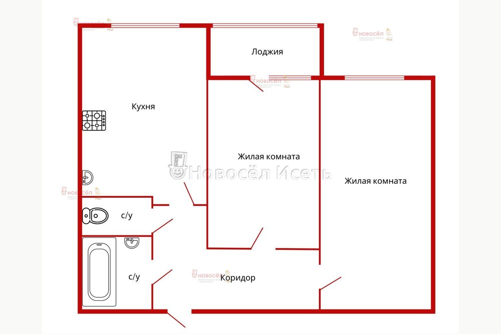 Екатеринбург, ул. Вильгельма де Геннина, 34 (Академический) - фото квартиры (1)