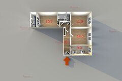 Екатеринбург, ул. Теплоходный, 11 (Новая Сортировка) - фото квартиры