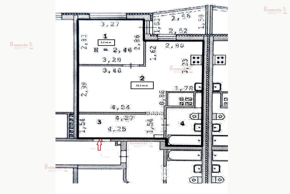 Екатеринбург, ул. Дружининская, 5/а (Старая Сортировка) - фото квартиры (1)