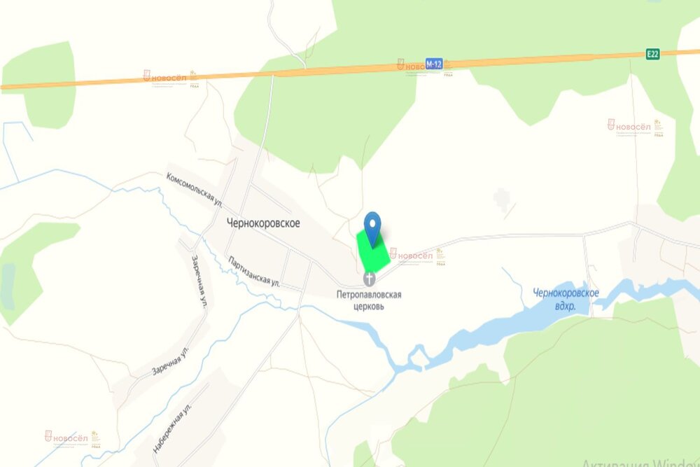 п. Чернокоровское (городской округ Богданович) - фото земельного участка (1)