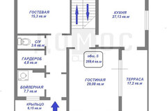 с. Курганово, ул. Нежный, 11 (городской округ Полевской) - фото коттеджа
