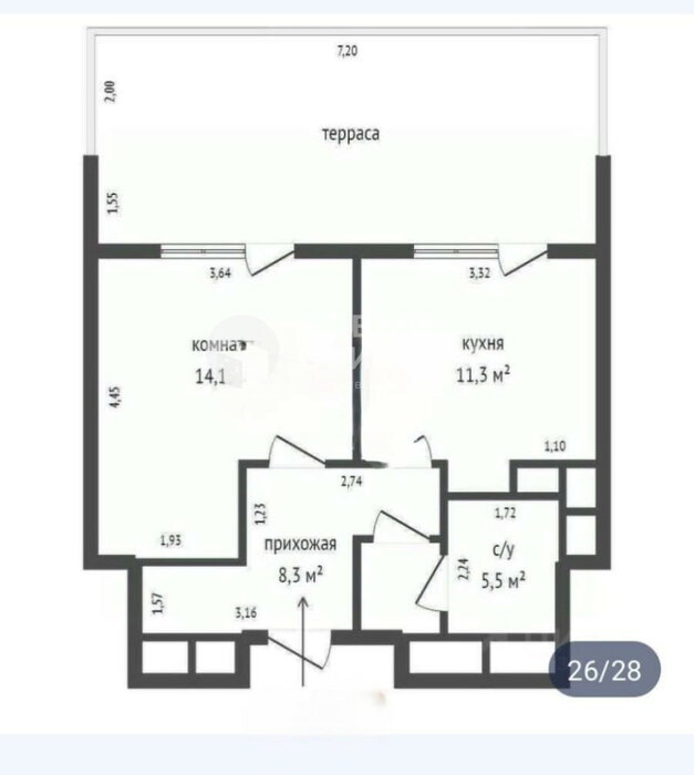 Екатеринбург, ул. Щербакова, 77к2 (Уктус) - фото квартиры (2)