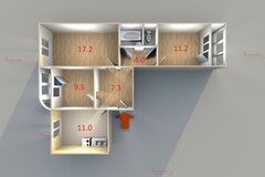 Екатеринбург, ул. Патриотов, 6/1 (Уктус) - фото квартиры