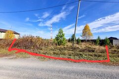с. Калиновское, ул. Набережная, 26в (городской округ Камышловский) - фото земельного участка
