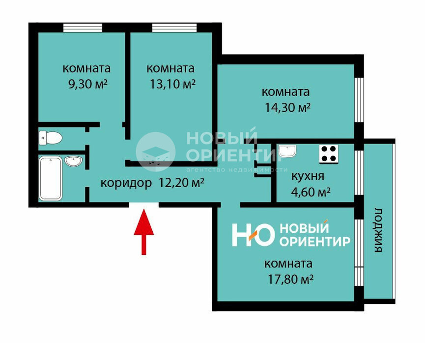 Екатеринбург, ул. Серафимы Дерябиной, 43а (Юго-Западный) - фото квартиры (2)