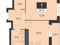 Продажа квартиры: Екатеринбург, ул. улица Академика Ландау, 17.8, ЖК 