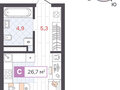 Продажа квартиры: Екатеринбург, ул. Амундсена, 1, ЖК 