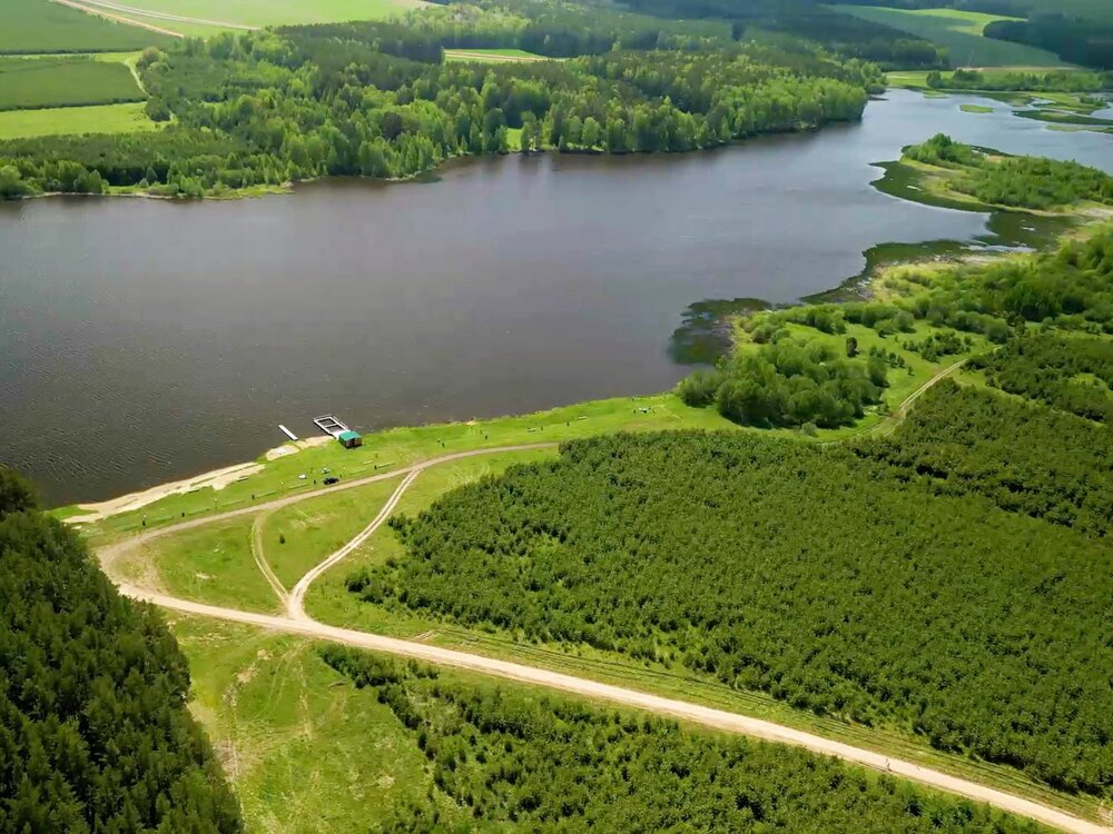 к.п. Олимпик Парк, ул. Лазурная, 1249 (городской округ Сысертский, с. Фомино) - фото земельного участка (4)