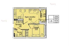 Екатеринбург, ул. Репина, 75, ЖК «Repin Towers» (Репин Тауэрс) (Очередь 2) (ВИЗ) - фото квартиры