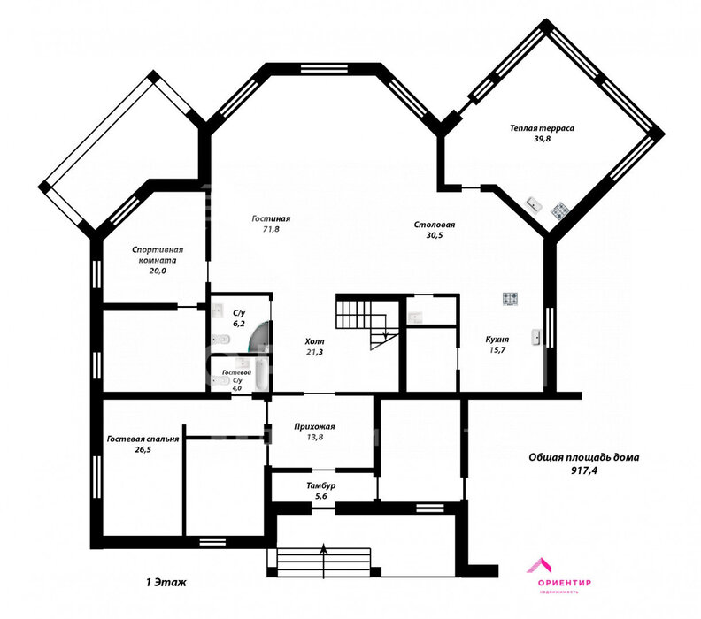 к.п. Лесные дачи, ул. Боровая, 5 (городской округ Белоярский) - фото дома (3)