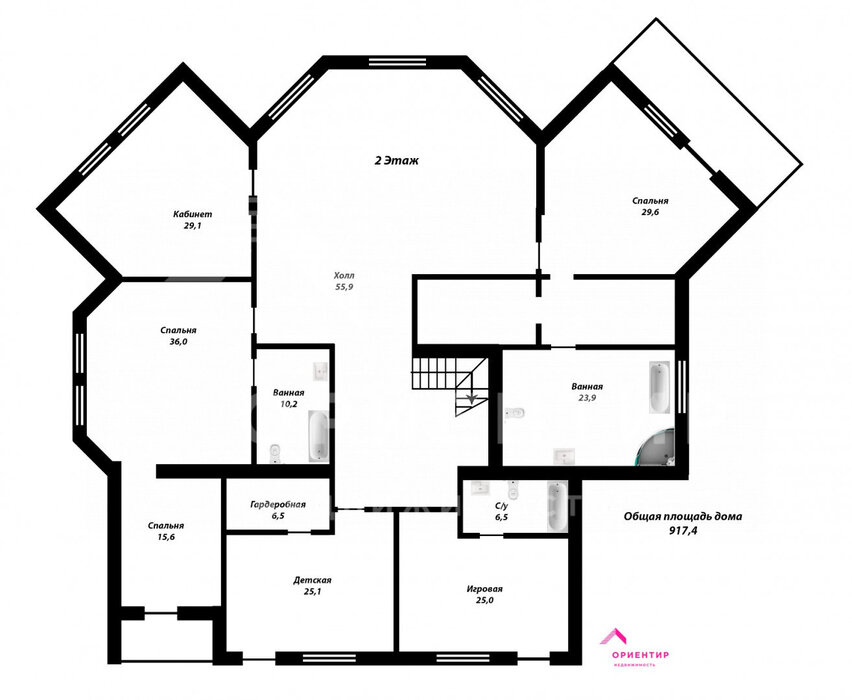к.п. Лесные дачи, ул. Боровая, 5 (городской округ Белоярский) - фото дома (4)