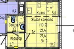 Екатеринбург, ул. Евгения Савкова, 19/а (Широкая речка) - фото квартиры