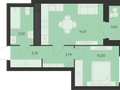 Продажа квартиры: Екатеринбург, ул. улица Краснолесья, дом, 4.5.3, ЖК 