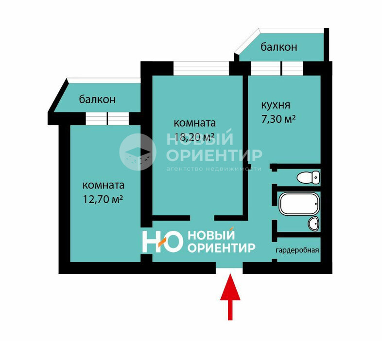 Екатеринбург, ул. Анны Бычковой, 12 (Синие Камни) - фото квартиры (2)