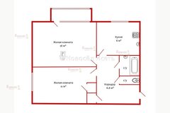 Екатеринбург, ул. Шаумяна, 102 (Юго-Западный) - фото квартиры