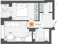 Продажа квартиры: г. Березовский, ул. микрорайон Зори, 1, корпус 1, Жилые кварталы 