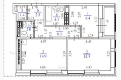 Екатеринбург, ул. Блюхера, 38 (Втузгородок) - фото квартиры
