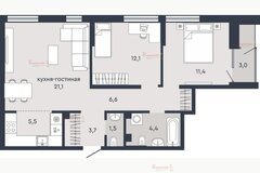 Екатеринбург, ул. Александровская, 3а - фото квартиры