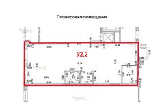 Екатеринбург, ул. Ботаническая, 22 (Втузгородок) - фото торговой площади