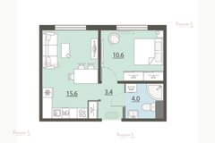 Екатеринбург, ул. 40-летия Комсомола, 35/4 (ЖБИ) - фото квартиры