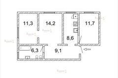 Екатеринбург, ул. Восточная, 25 (Шарташский рынок) - фото квартиры