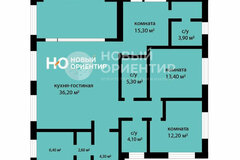 к.п. Гринтер, д. 14 (Екатеринбург, с. Горный щит) - фото коттеджа