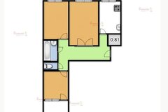 Екатеринбург, ул. Красина, 6 (Пионерский) - фото квартиры