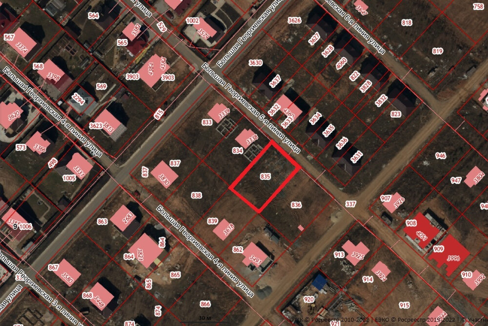 Екатеринбург, ул. Большая Георгиевская, 5-я линия (Исток) - фото земельного участка (4)