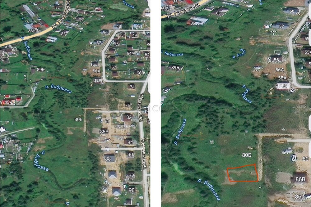 д. Поварня, ул. Кленовая, 84 (городской округ Белоярский) - фото земельного участка (1)