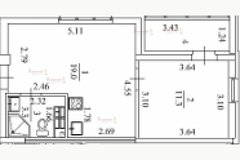 Екатеринбург, ул. Новостроя, 7 (Елизавет) - фото квартиры