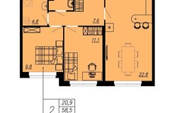 Екатеринбург, ул. Войкова — Фрезеровщиков — Ст.Большевиков — Шефская (Эльмаш) - фото квартиры