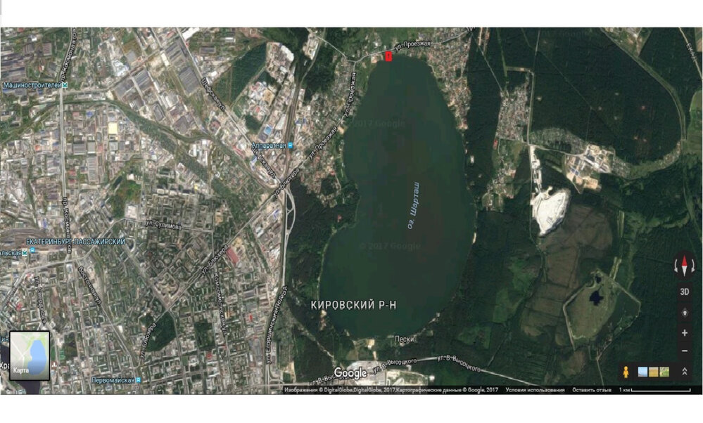 Екатеринбург, ул. Проезжая, 186 (Шарташ) - фото земельного участка (2)