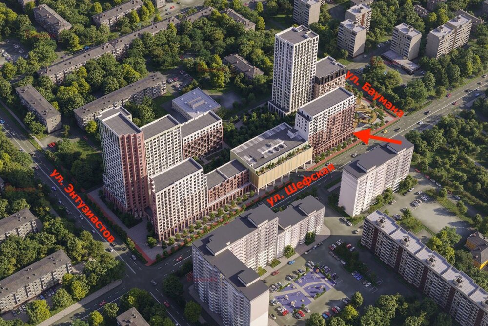 Екатеринбург, ул. Шефская, 26 (Эльмаш) - фото торговой площади (4)