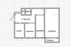 п. Монетный, ул. Максима Горького, 3 (городской округ Березовский) - фото квартиры